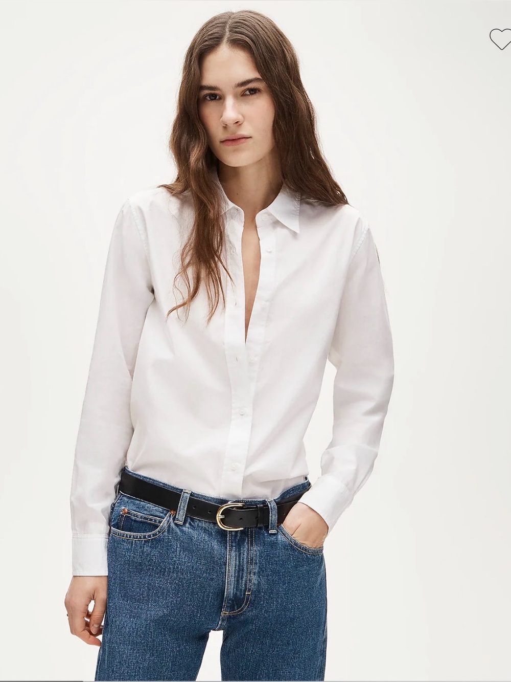J. Crew Jules classic-fit button-up shirt in cotton poplin Size 6 NWT